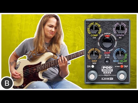 ALL IN 1 PEDAL | LINE 6 POD EXPRESS BASS