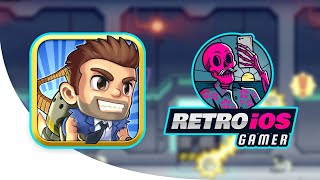 The first version of the Jetpack Joyride on iPhone - Jetpack Joyride Gameplay