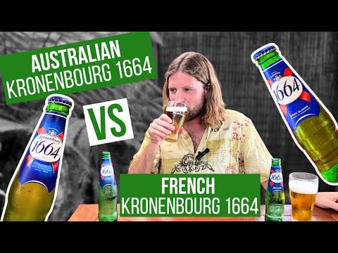 Kronenbourg 1664 Review | Australian vs French Brewed