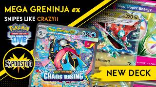 This New Mega Greninja ex Deck Snipes Like CRAZY (Pokemon TCG)