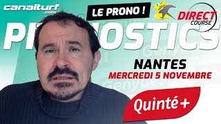 emission video des courses turf pmu du Mercredi 5 novembre 2025