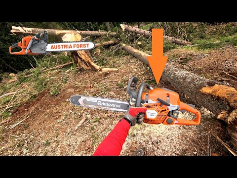 Die neue Husqvarna 564 XPG Fuel Inject 1  Tag im Sturmholz