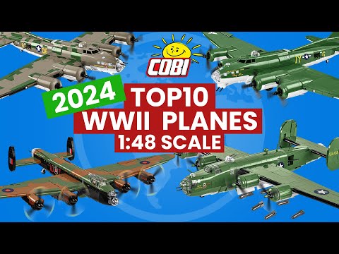 Top 10 WWII Planes in 1:48 Scale from COBI – Fan Favorites & Gift Ideas! ✈️✨#cobi