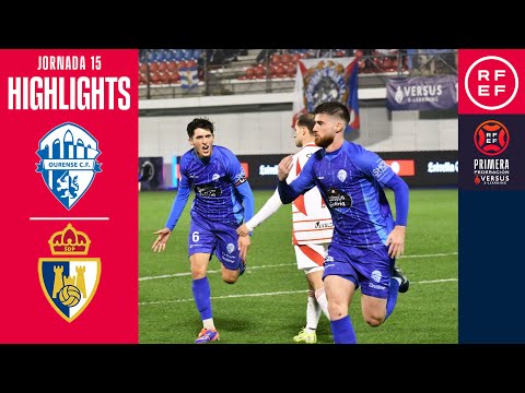Resumen #PrimeraFederación | Ourense CF 2-1 SD Ponferradina | Jornada 15 | Temporada 2024/25