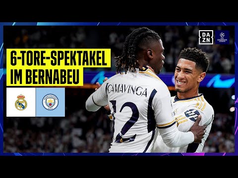 Traumtore am Fließband: Real Madrid - Manchester City 3:3 | UEFA Champions League | DAZN Highlights