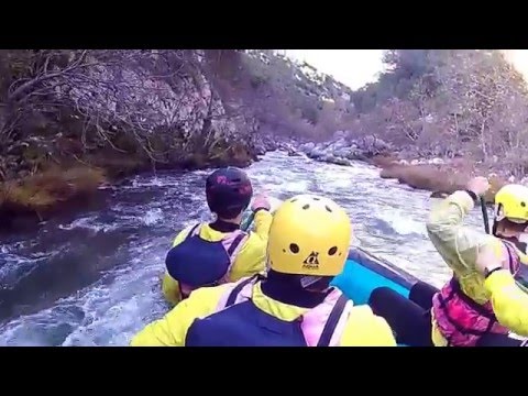 Lousios river-"Team Triti" goes rafting