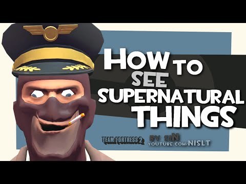 TF2: How to see Supernatural Things (X-Files) Video