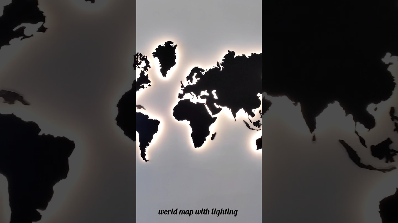 #world #map #interiors #shorts #trending #worldmap #lighting #black #interiordesigner #instagram #yt