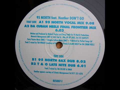 95 North Feat  Heather ‎– Don't Go (95 North Sax Dub)(1996)