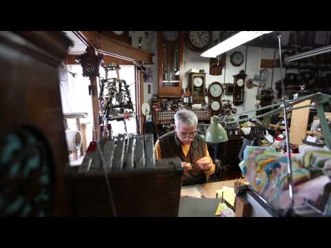 Clock Master: The Process Of Cleaning A Clock - YouTube
