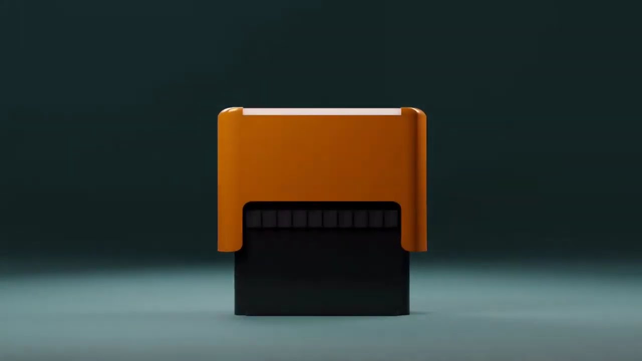 Automatic Stamp 3D Model