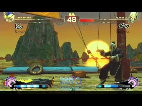 SSF4AE: Kensou (Yun) vs Rubeks (Gen)