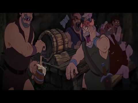 The Black Cauldron - Horned King entrance Video