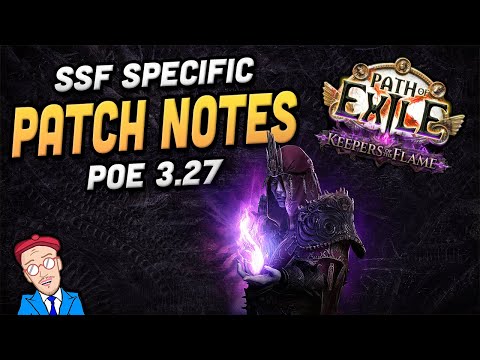 Patch notes summary for SSF players - PoE 3.27