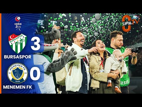 Bursaspor 3-0 Menemen Futbol Kulübü | Maç Özeti
