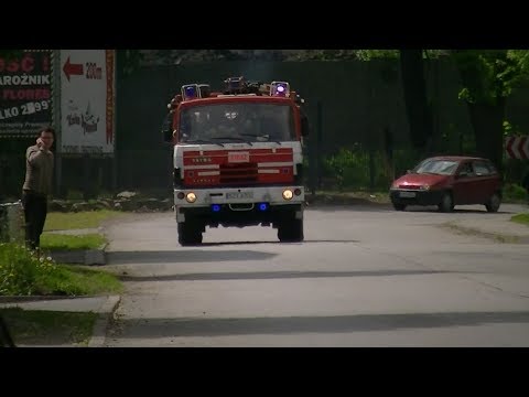 [Tesla] Alarmowo 709[S]40 - GCBA - Tatra 815 - OSP Milówka na ćwiczenia