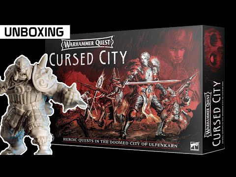 Unboxing: Warhammer Quest - Cursed City | plus Review der Figuren | DICED