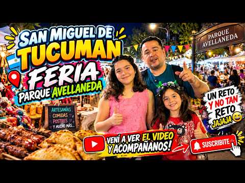 ¡NOS METIMOS EN LA FERIA DE PARQUE AVELLANEDA! 😱😂 | UN RETO Y NO TAN RETO | TUCUMÁN