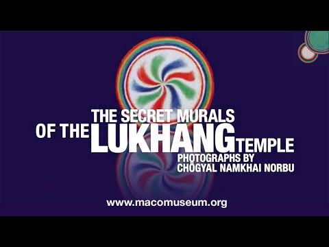 The Secret Murals of the Lukhang Temple photos by Chögyal Namkhai Norbu - with curator Jakob Winkler