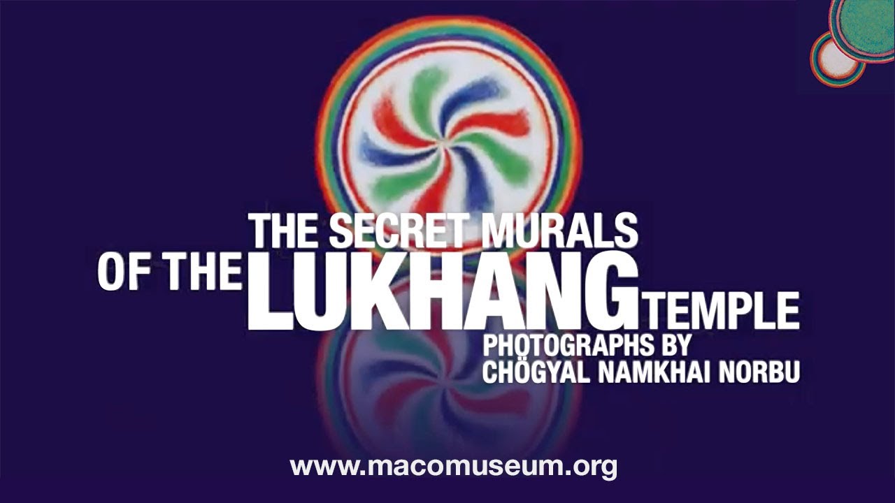 The Secret Murals of the Lukhang Temple photos by Chögyal Namkhai Norbu - with curator Jakob Winkler