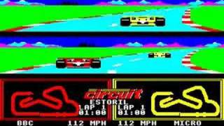 BBC Micro game Grand Prix Construction Set