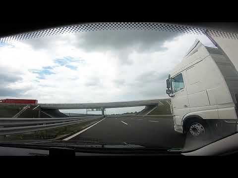 Hungary Driving on Highway 4