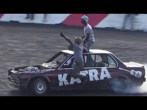 Katra drives from passenger side of his V8 E30