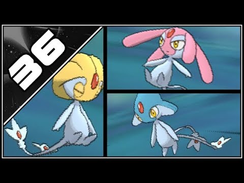 Pokemon Ultra Sun and Moon Part 36 - Catching Azelf, Mesprit, Uxie