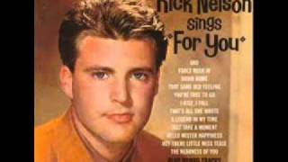 ricky nelson - that's all she wrote