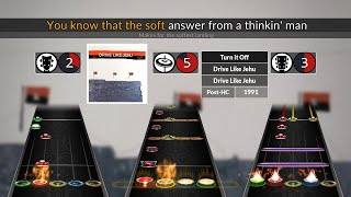 [Clone Hero] Drive Like Jehu - Turn it Off [chart preview] [FULL BAND]
