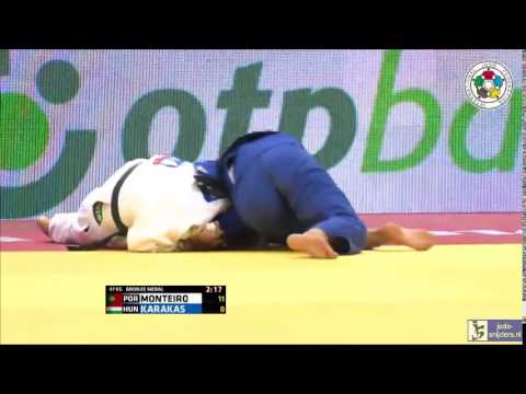 Judo 2014 Grand Prix Ulaanbaatar: Monteiro (POR) - Karakas (HUN) [-57kg] bronze