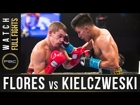 Flores vs Kielczweski FULL FIGHT: August 12, 2016 -