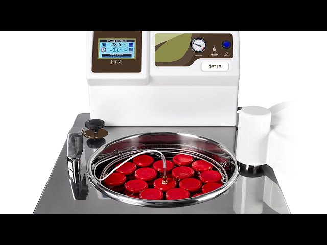 Vídeo relacionado con Nuevo Utekh autoclave hogar - diseñado para la conservación de productos para el hogar (8 frascos de 0,5 litros o 7 vasos de 1 litro)