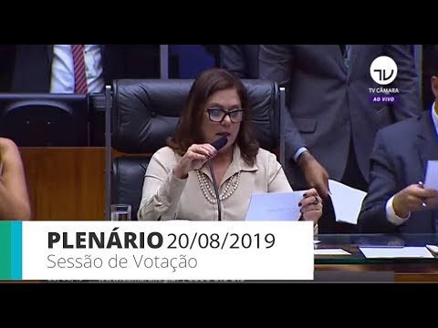 PLENÁRIO - Sessão Deliberativa - 20/08/2019 - 19:51