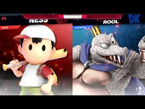 VS Weekly 11/7/19 - Winners R3 - Gore (Ness) vs LizardKing (King K Rool) - SSBU