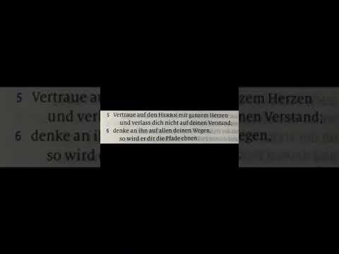 Sprüche 3,5  Ein Mutmacher #Gott #Erbauung #Segen