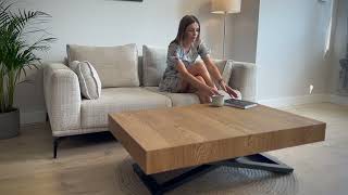 Rozkládací a zvedací stůl SANNA