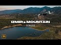 4K Relaxation Drone Flying Over Izmir Mountains