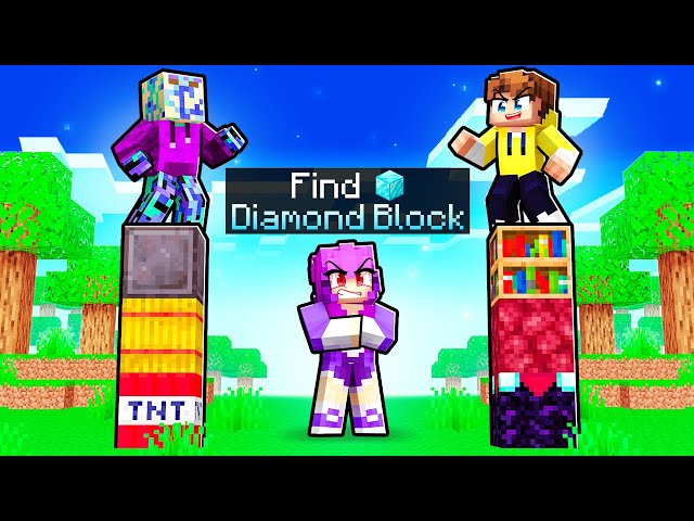 NOOB vs PRO: Minecraft Block Shuffle! SDDEFAULT Thumbnail