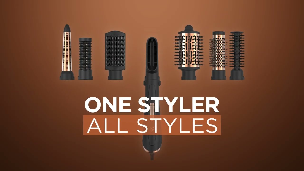 Straight & Curl Brilliance 2-in-1 Hair Styler