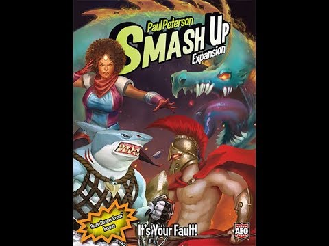 The Purge: # 1468 Smash Up: It's Your Fault!: A quick look at the cards and my thoughts...SMH @ tornadoes and sharks