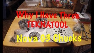 I'm Glad I Have Three Nova G3 Chucks For My Wood Lathe - Episode 83