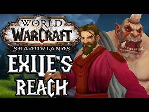 Exile's Reach Starter Zone FULL Playthrough - WoW Shadowlands Alpha