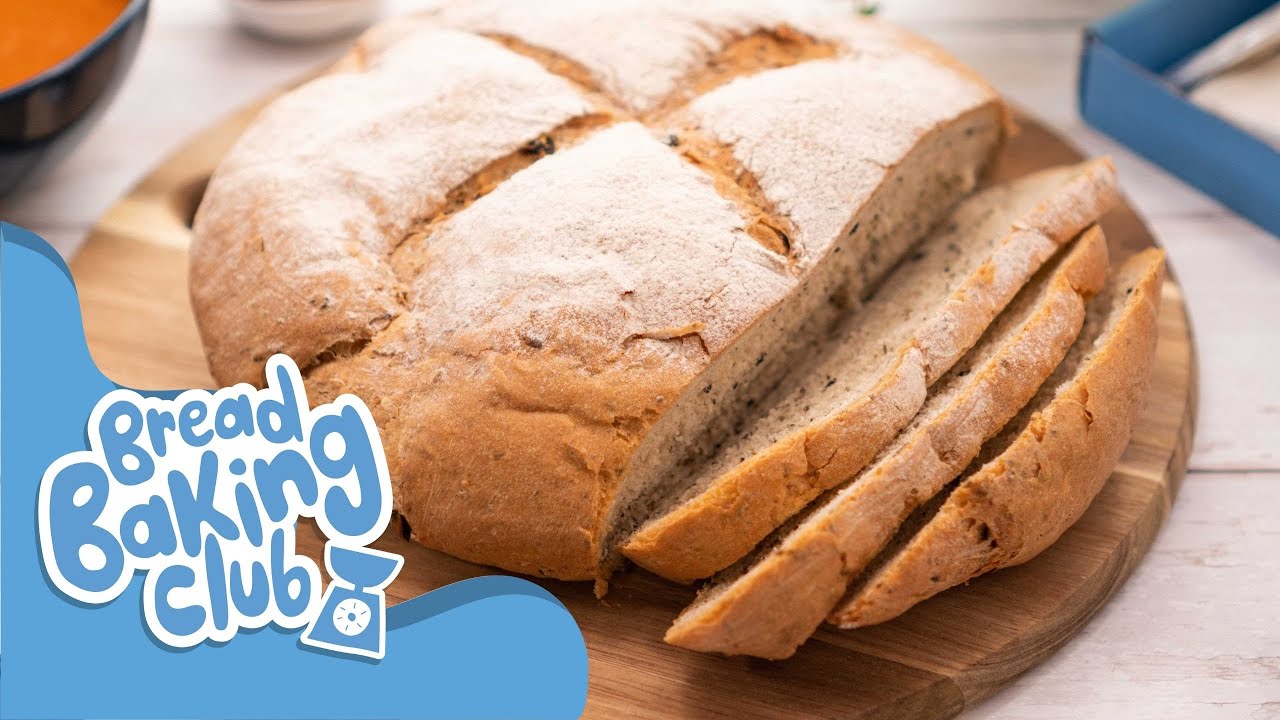 Olive & Thyme Loaf - Baked In's October 2021 Bread Baking Club box