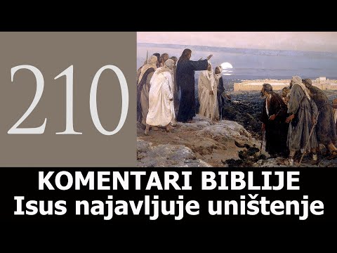 KB 210 - Isus najavljuje uništenje