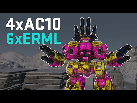 Stone Rhino SR-1 Hammering - Mechwarrior Online