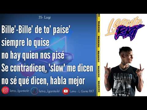 Letra/Lyrics | Logi - L GANTE, Perro Primo, Homer El Mero Mero