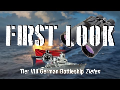 World of Warships - First Look: Tier VIII German Battleship Zieten