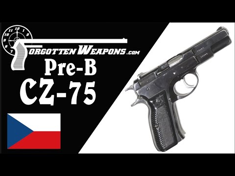 Origins of the Legendary CZ-75: Short Rail and Pre-B Models