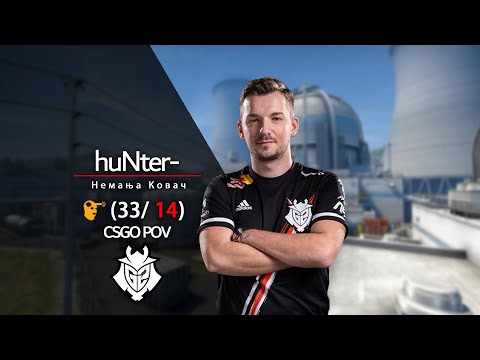 CSGO Pov - G2 huNter (33-14) vs FaZe Clan (de_nuke) - ESL Pro League